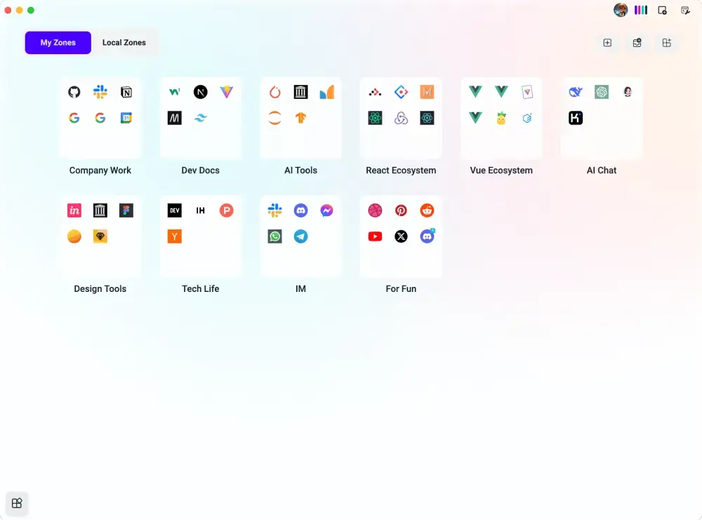 Tabzone screenshot 2