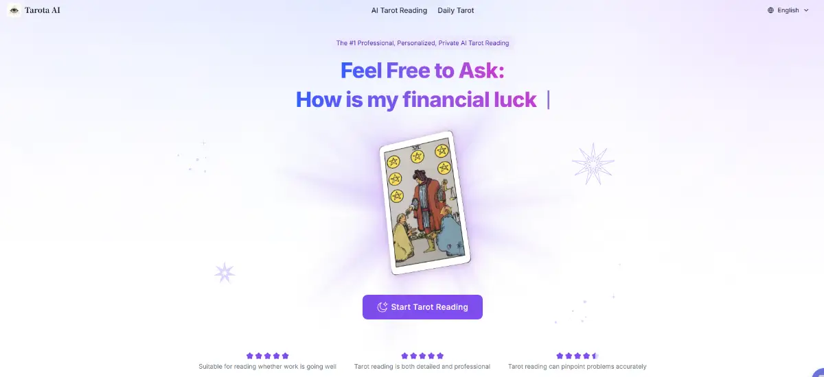 Tarota AI screenshot 1