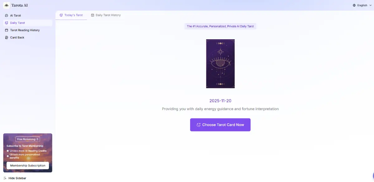 Tarota AI screenshot 3
