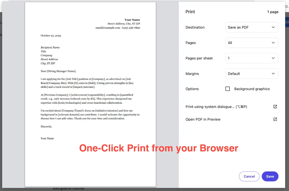 TemplateWhiz screenshot 3