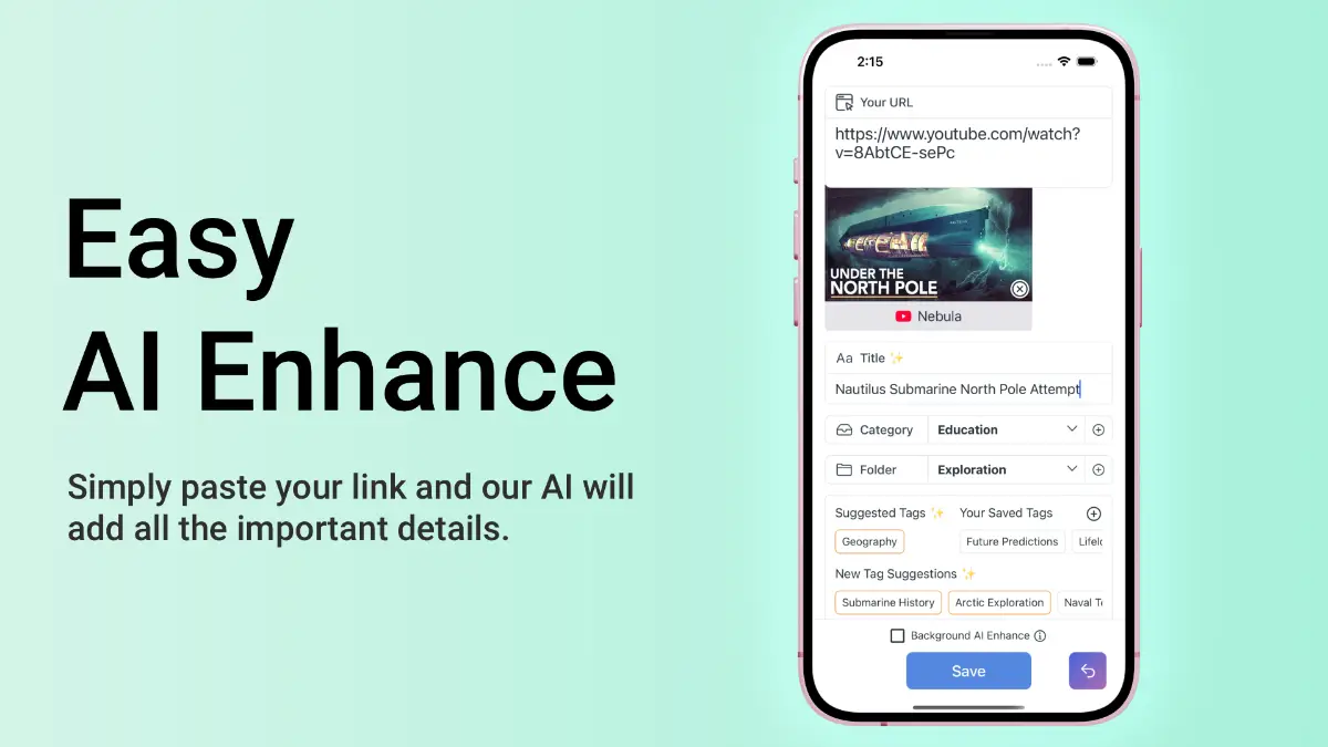 Tidylinks - AI bookmark Manager screenshot 2