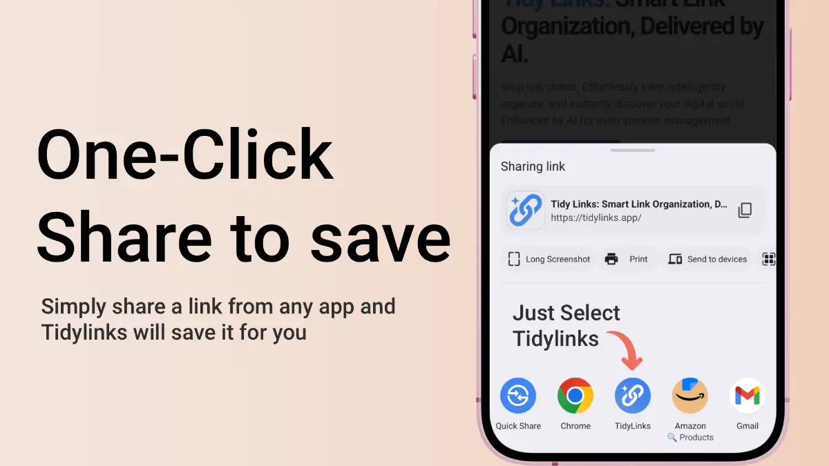 Tidylinks - AI bookmark Manager screenshot 3