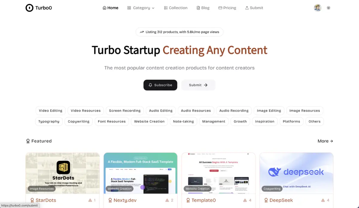 Turbo0.com screenshot 1