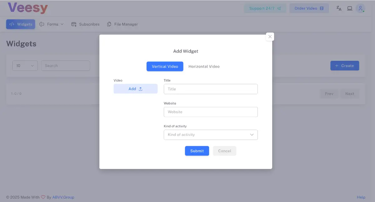 Veesy screenshot 3