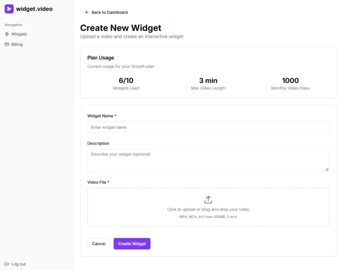 widget.video screenshot 2