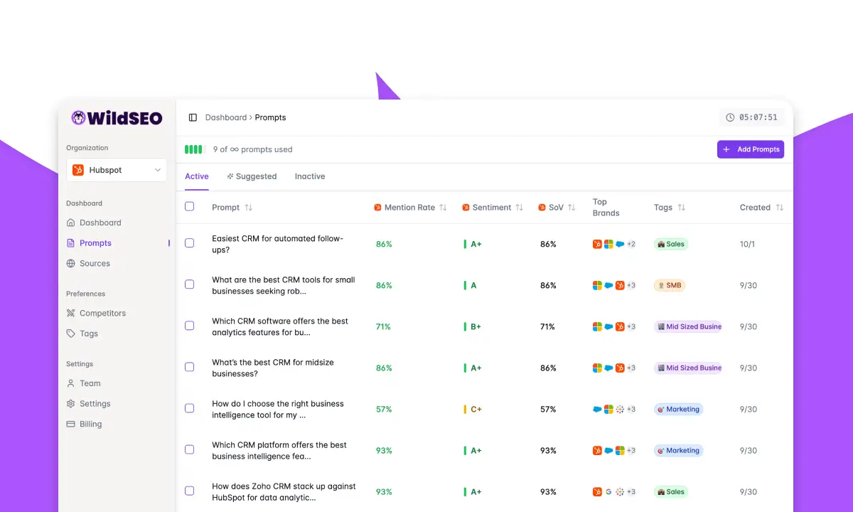 WildSEO screenshot 2