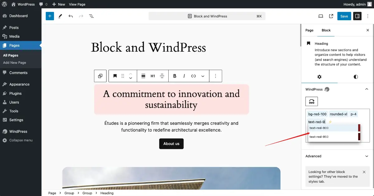 WindPress screenshot 1