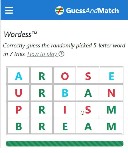 Wordess screenshot 1