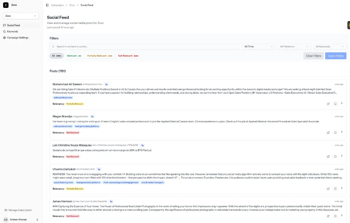 Zovo AI screenshot 2