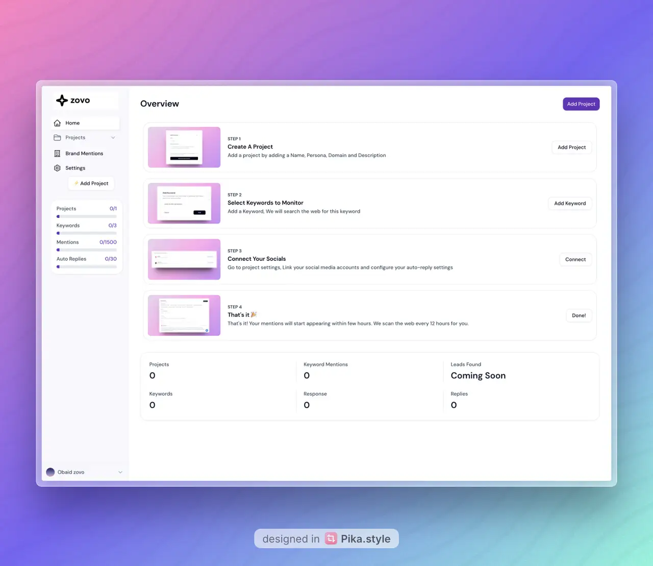 Zovo AI screenshot 1