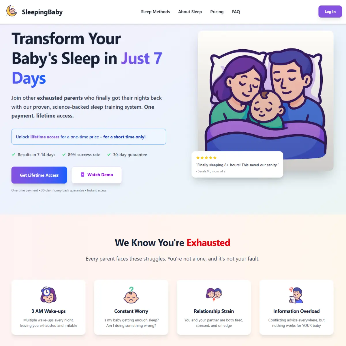 SleepingBaby screenshot 2