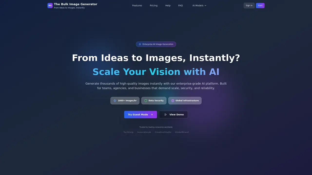 The Bulk Image Generator screenshot 1