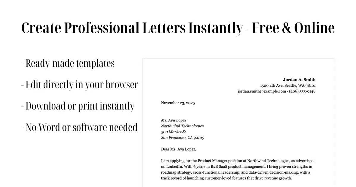 TemplateWhiz screenshot 1