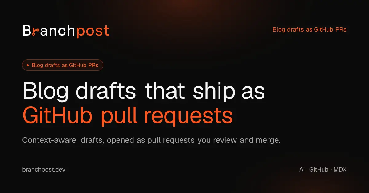 Branchpost product image
