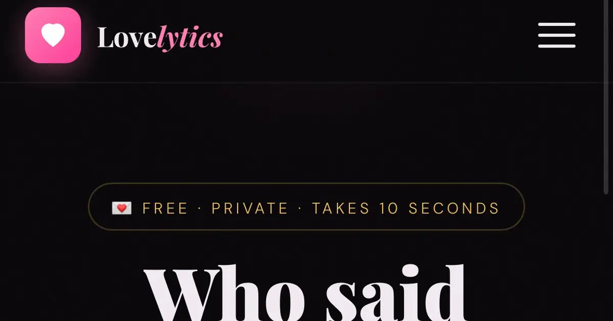 Lovelytics product image