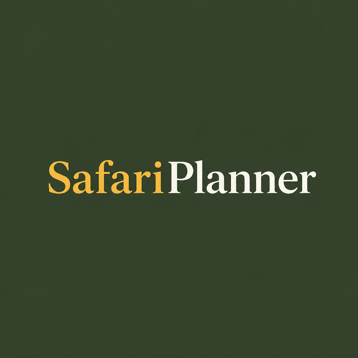 Safari Trip Planner screenshot 1