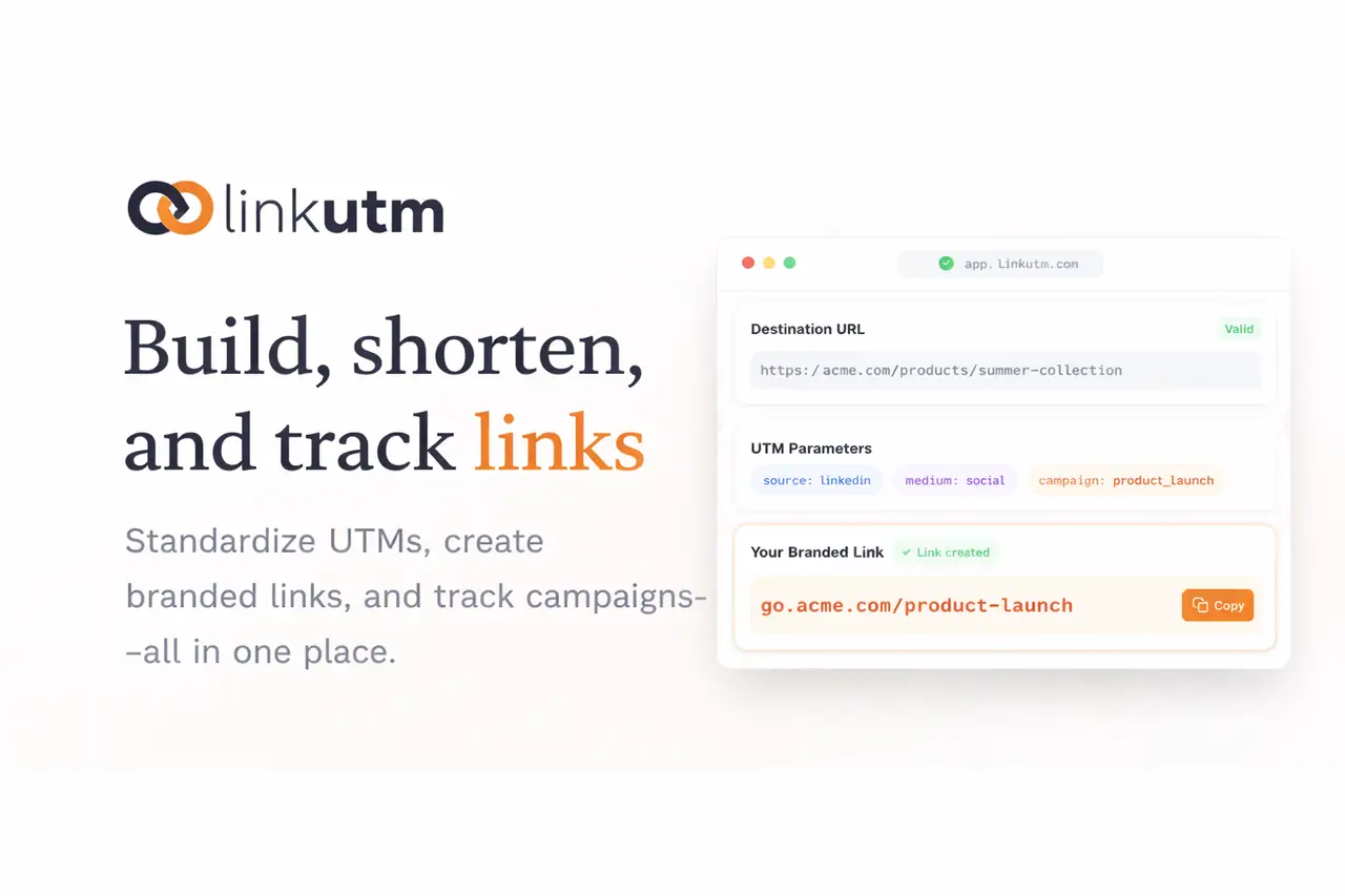 linkutm screenshot 1