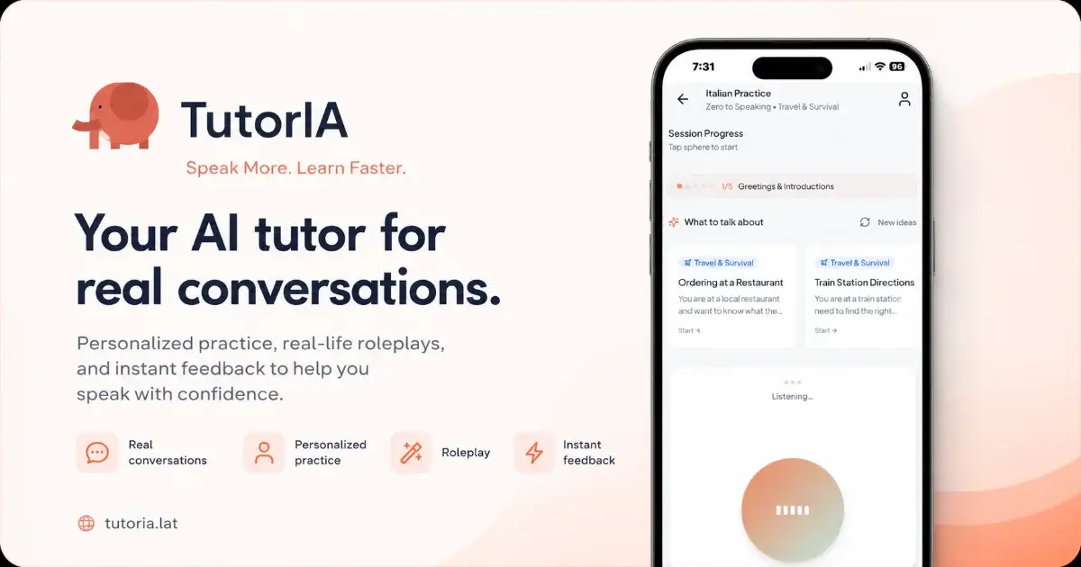 TutorIA Speak product image