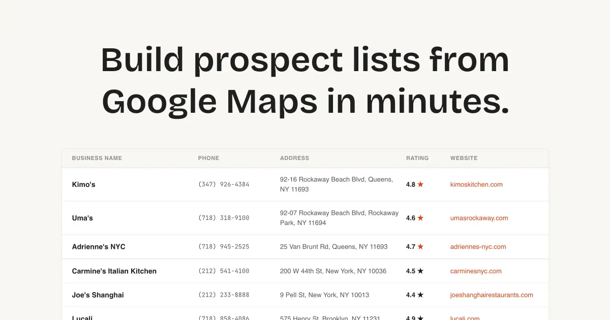 TheMapScraper product image