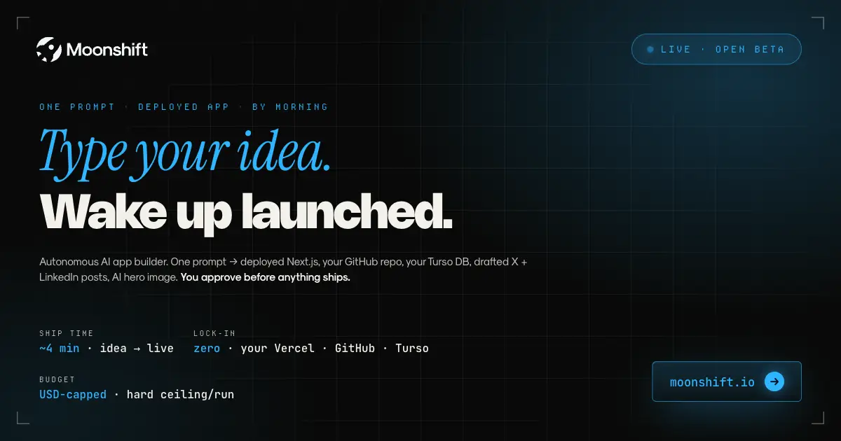 Moonshift product image