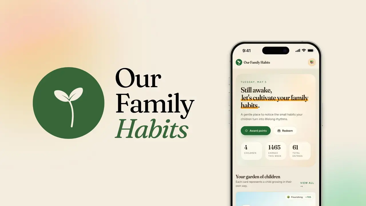 Our Family Habits App screenshot 1