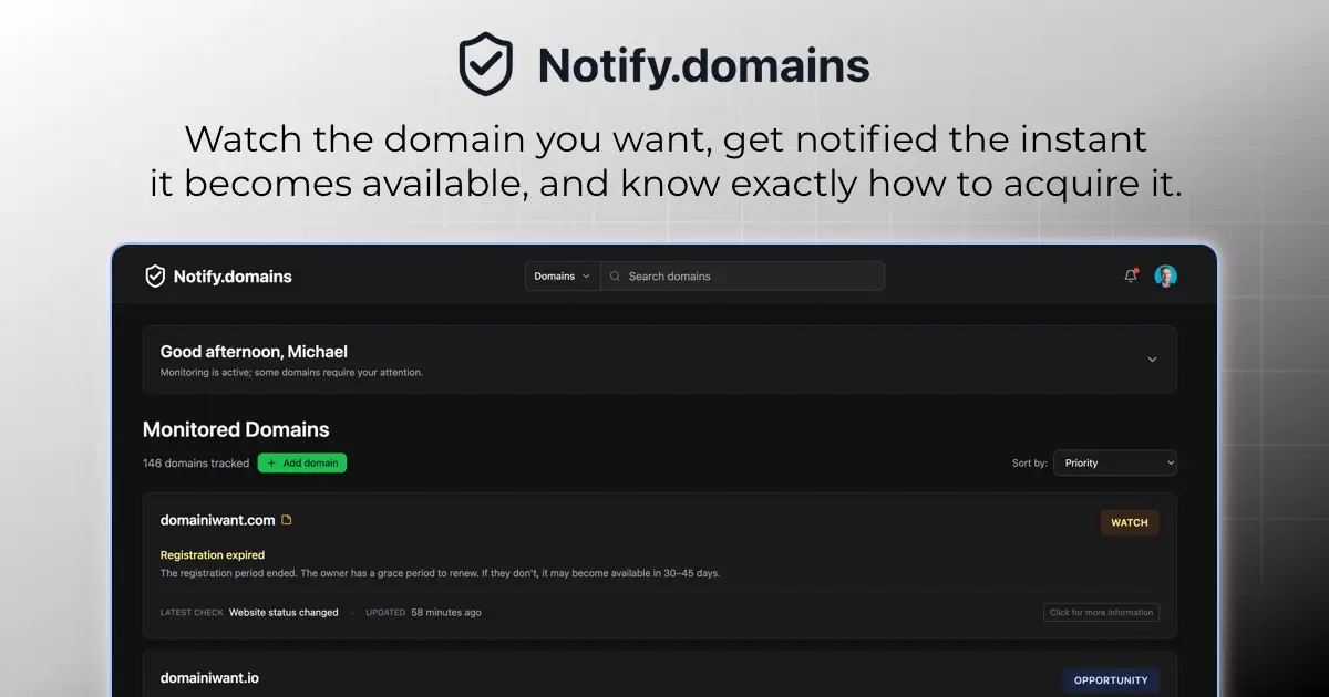 Notify.domains image number 11