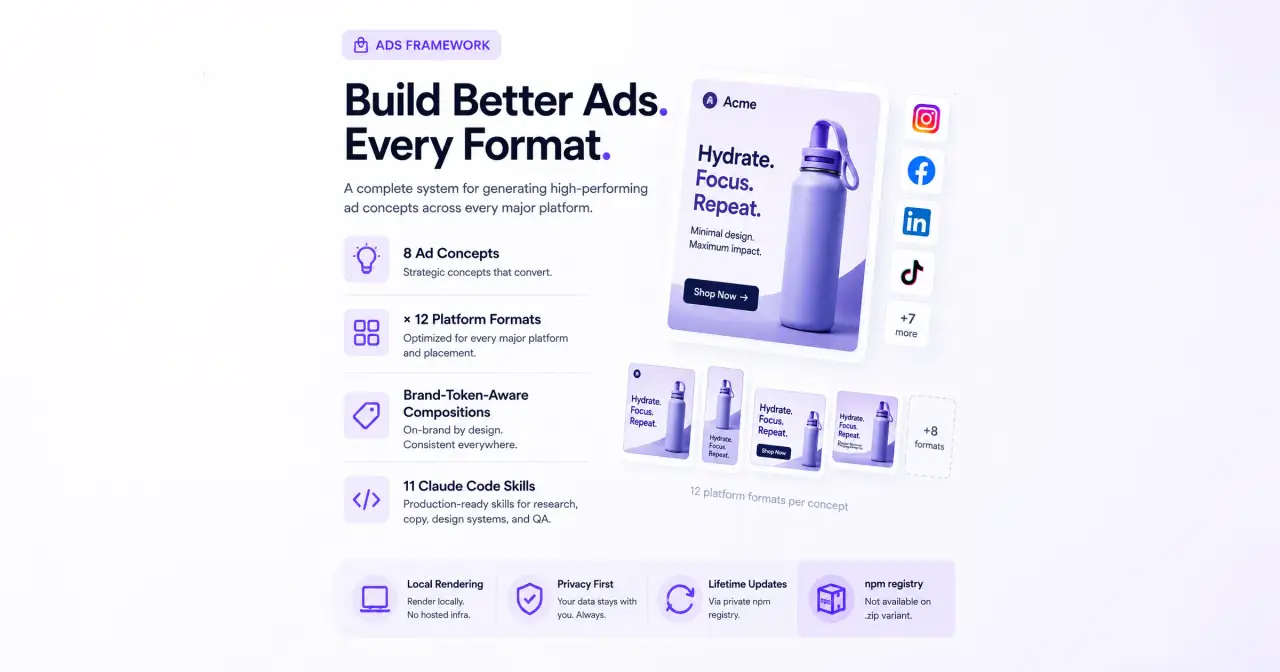 AdSights Agentic Ads Framework screenshot 2