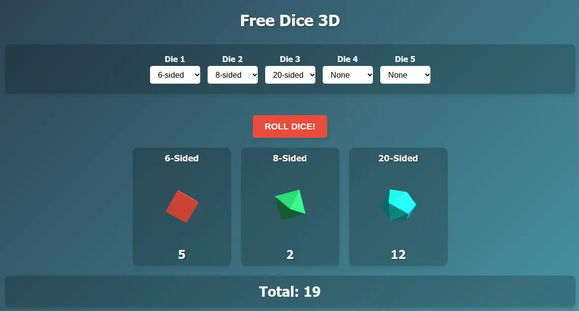 Dice Rolling Tool product image