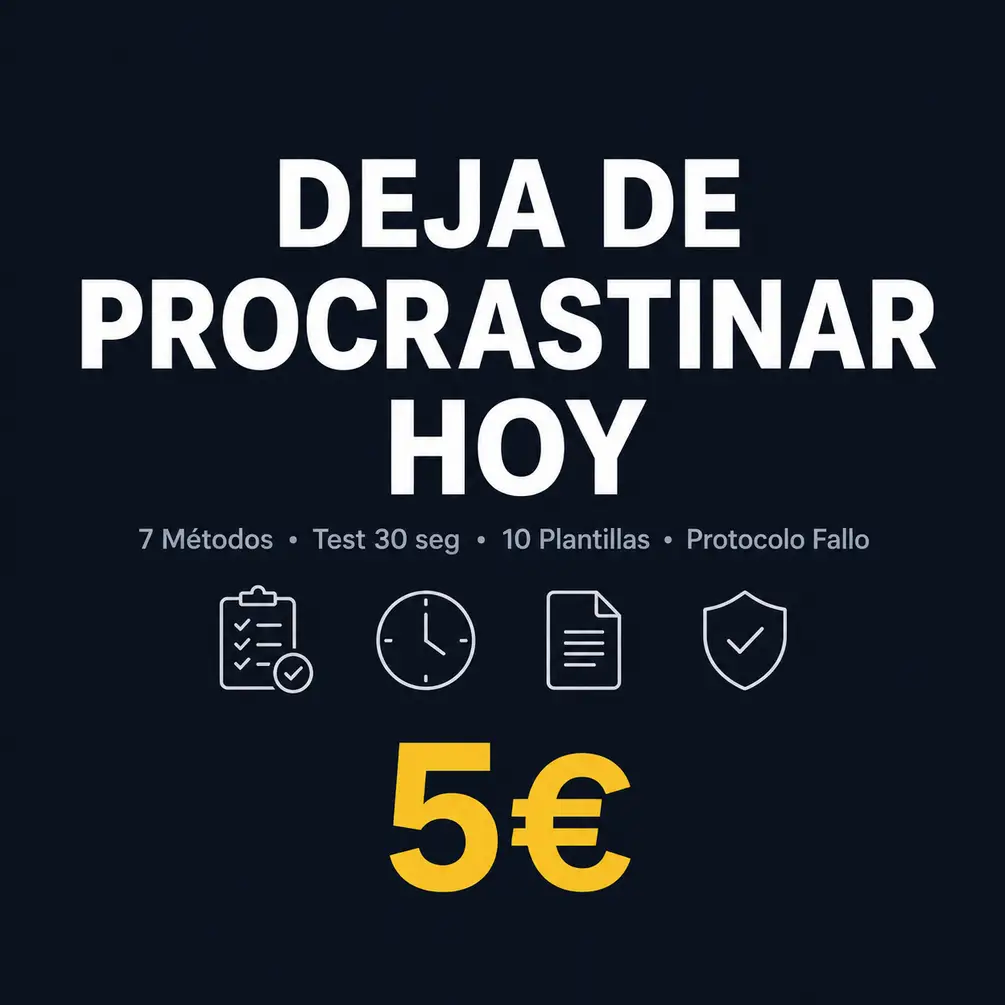Deja de Procrastinar Hoy product image
