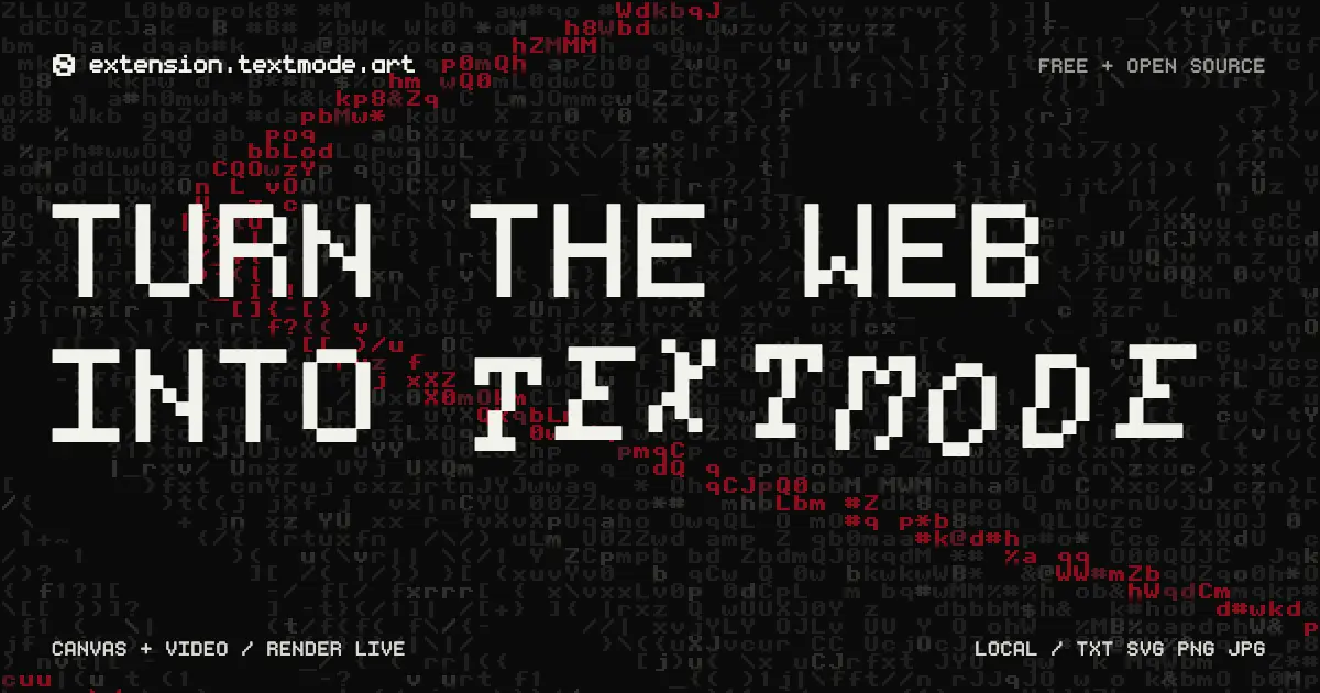 Textmode Overlay product image