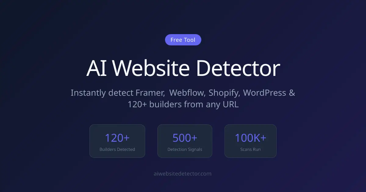 Aiwebsitedetector product image