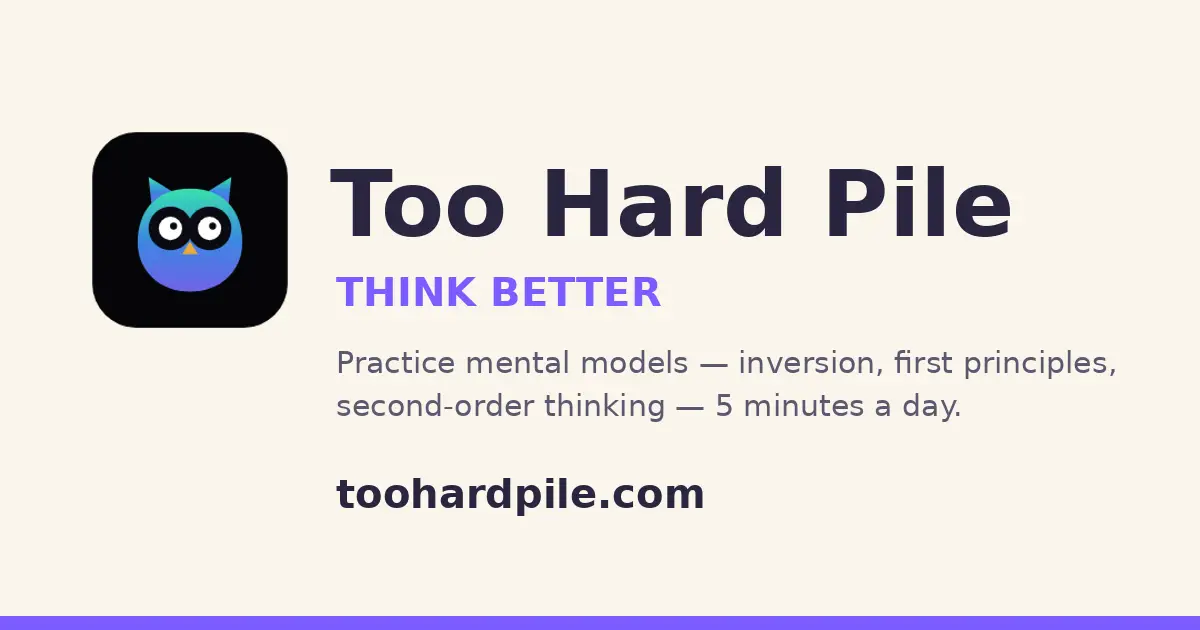 TooHardPile product image