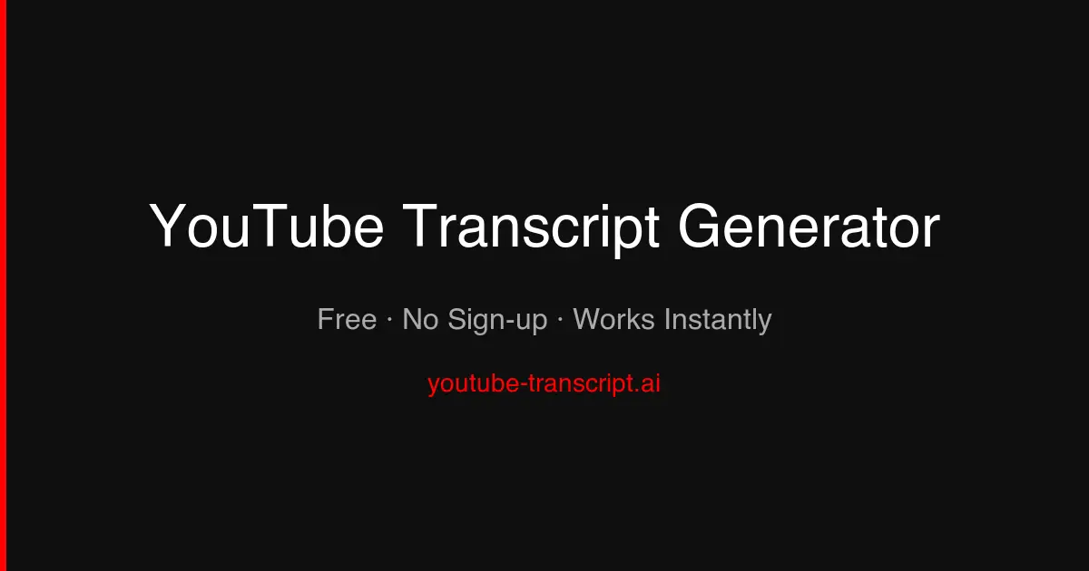 YouTube Transcript AI image number 01
