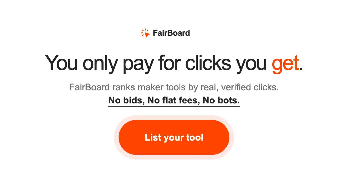 FairBoard product image