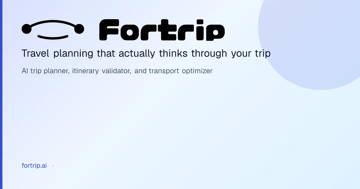 FortripAI product image