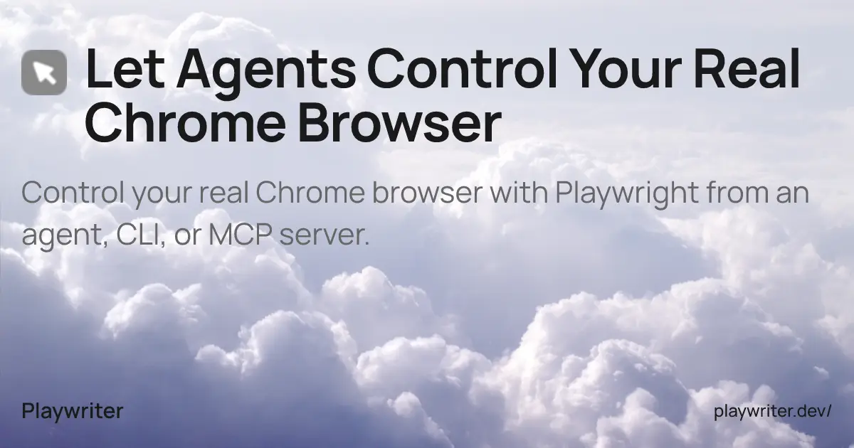 Playwriter product image