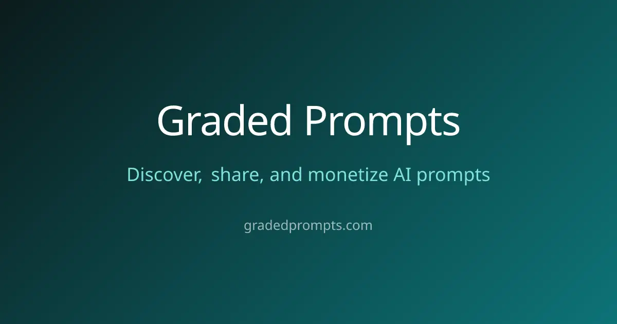 Graded Prompts product image