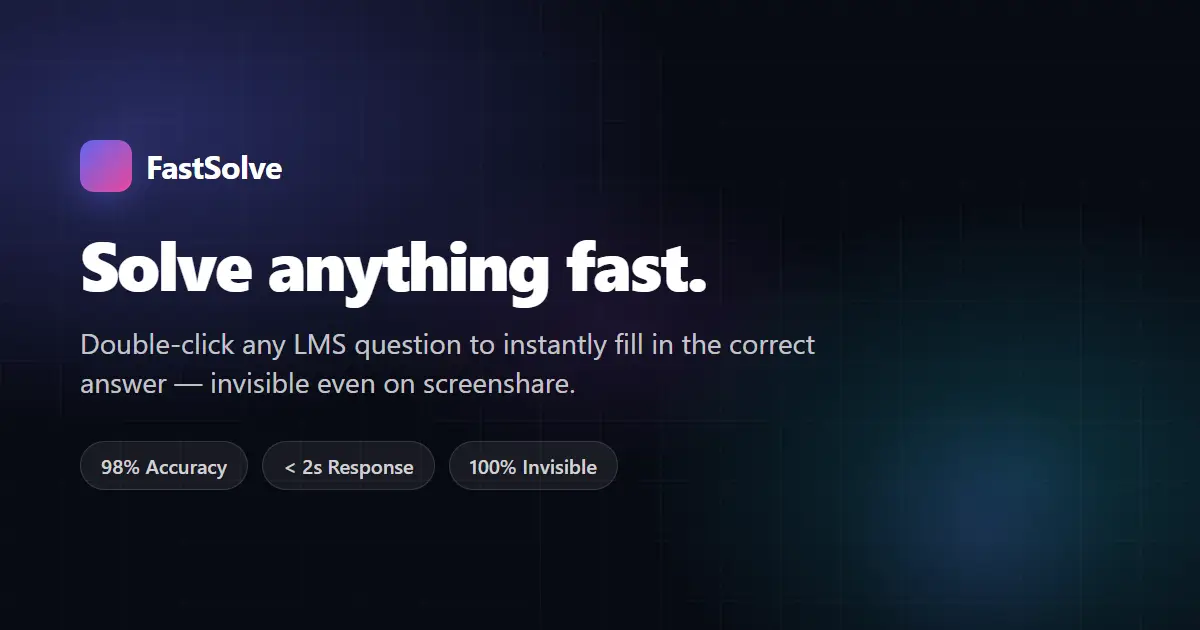 FastSolve product image