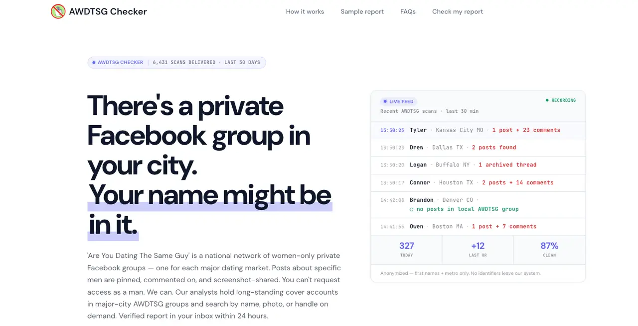AWDTSG Checker product image
