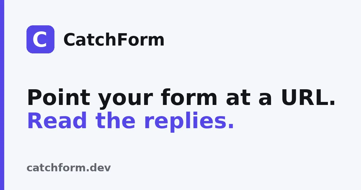 CatchForm screenshot 1
