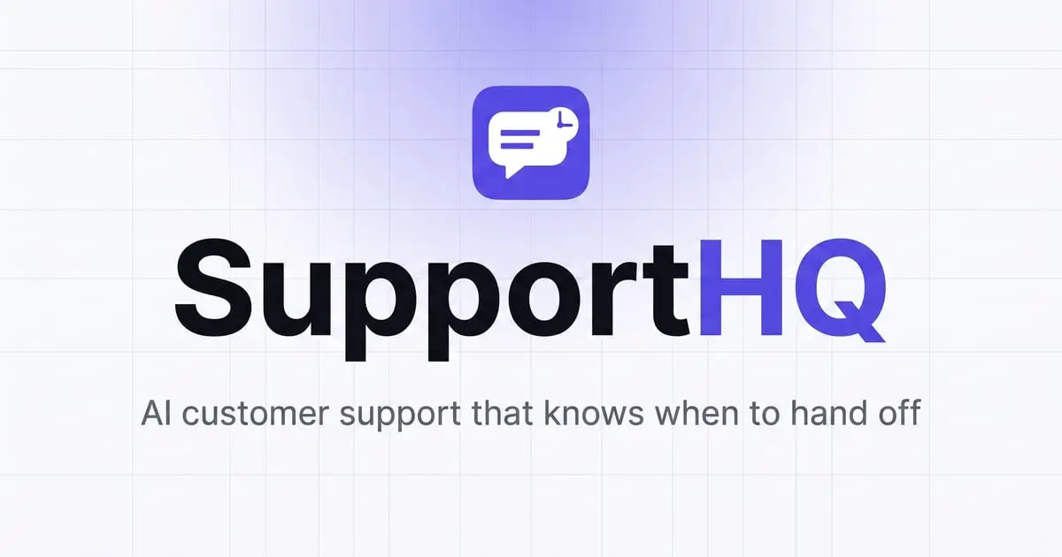 SupportHQ product image
