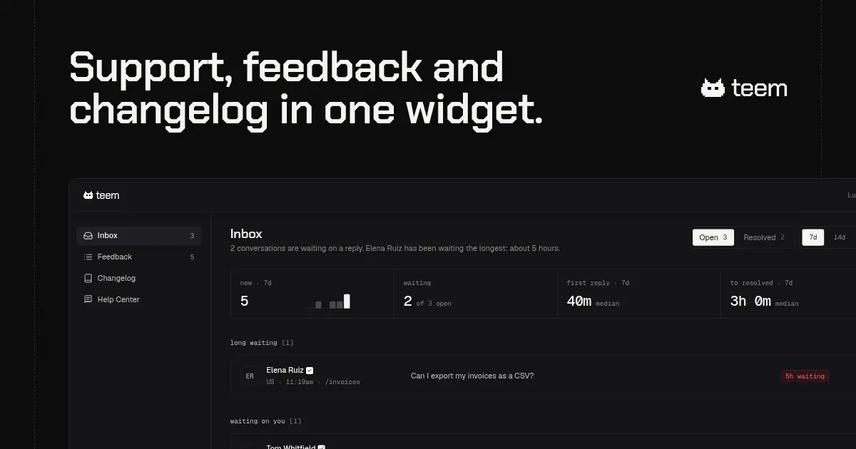 teem screenshot 2
