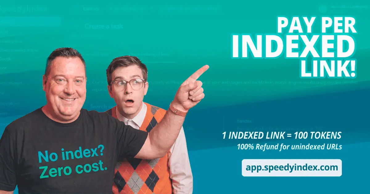 SpeedyIndex Indexing Service screenshot 2