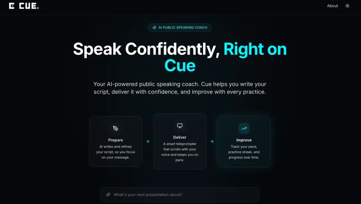 Cue screenshot 2