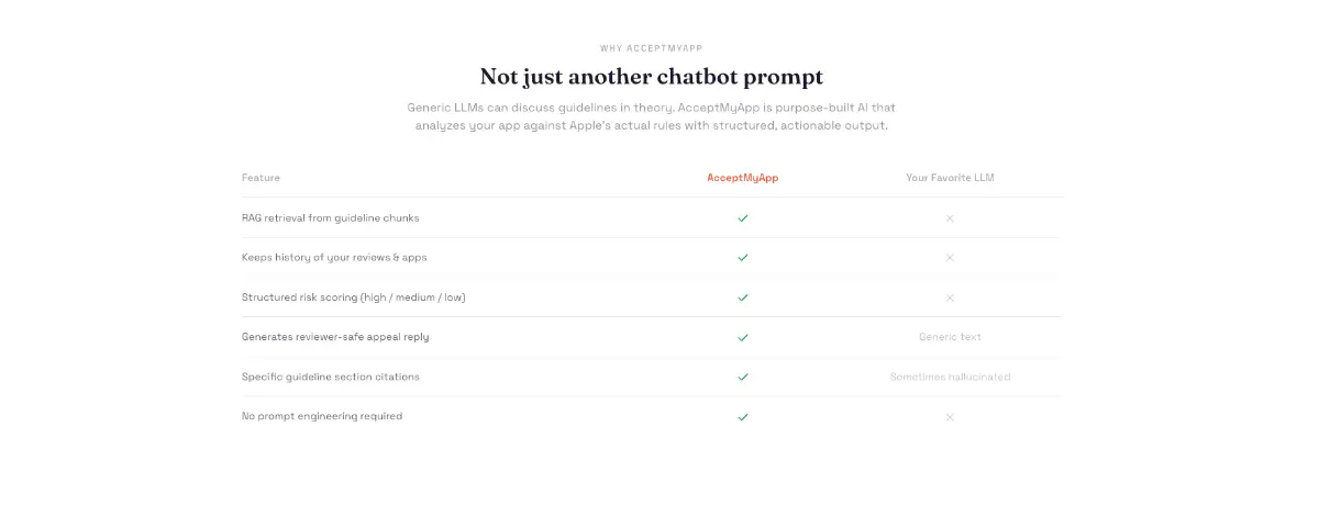 AcceptMyApp screenshot 3