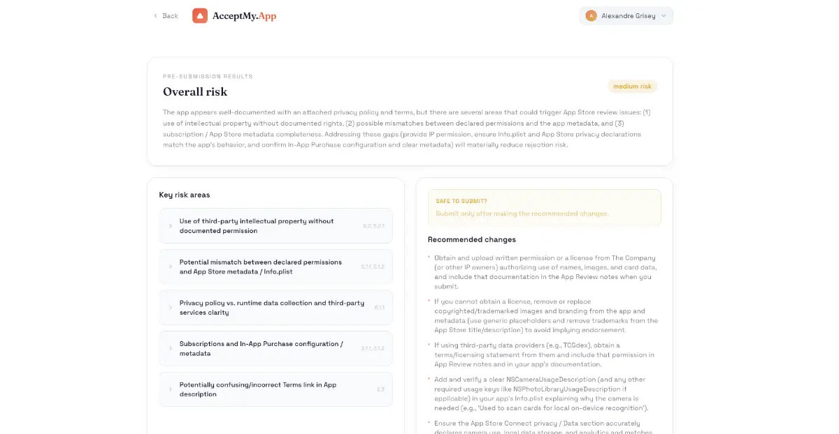 AcceptMyApp screenshot 4