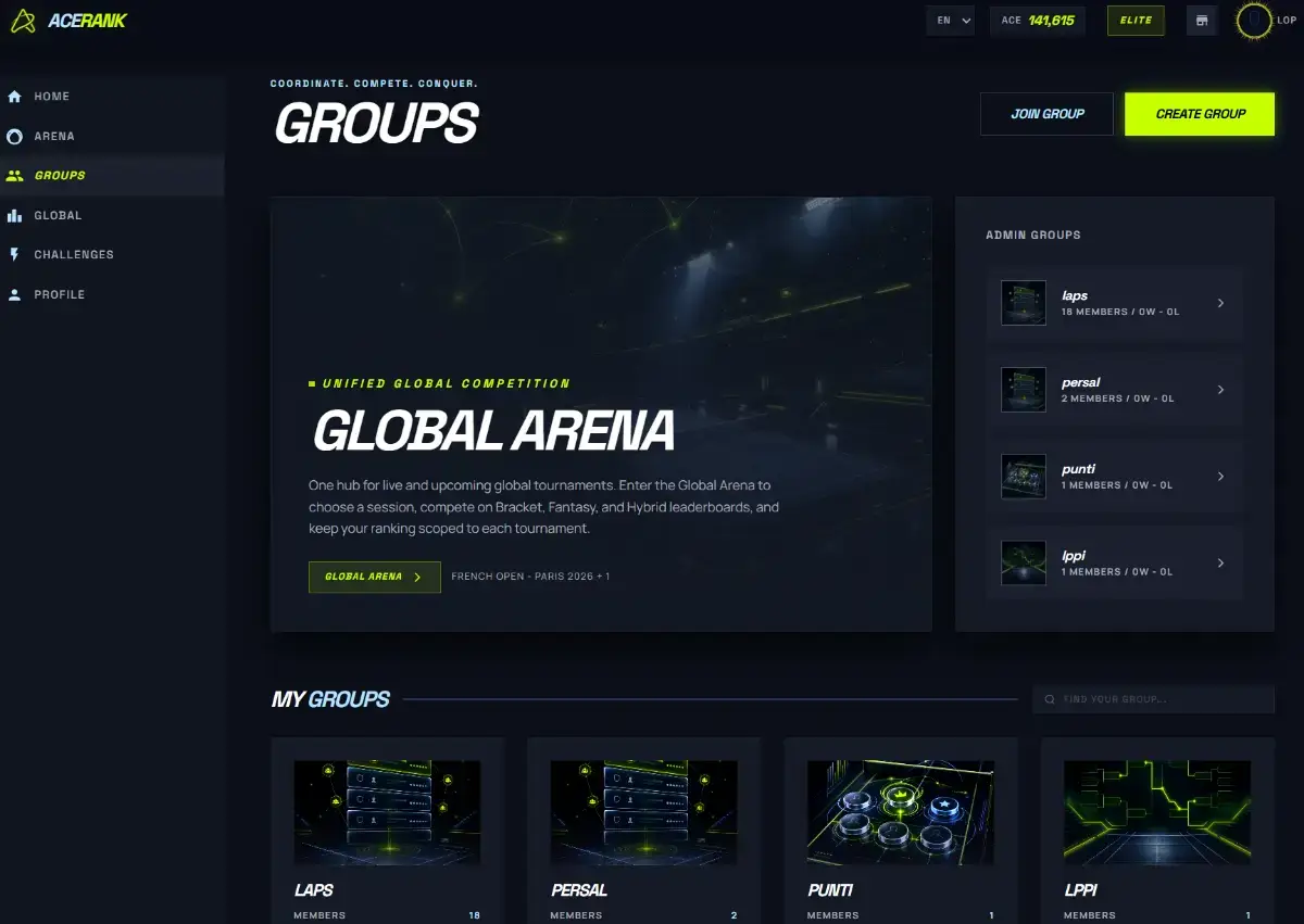 AceRank screenshot 2