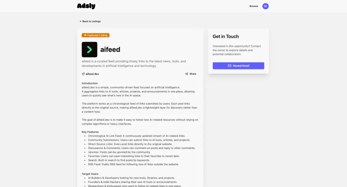 Adsly screenshot 3