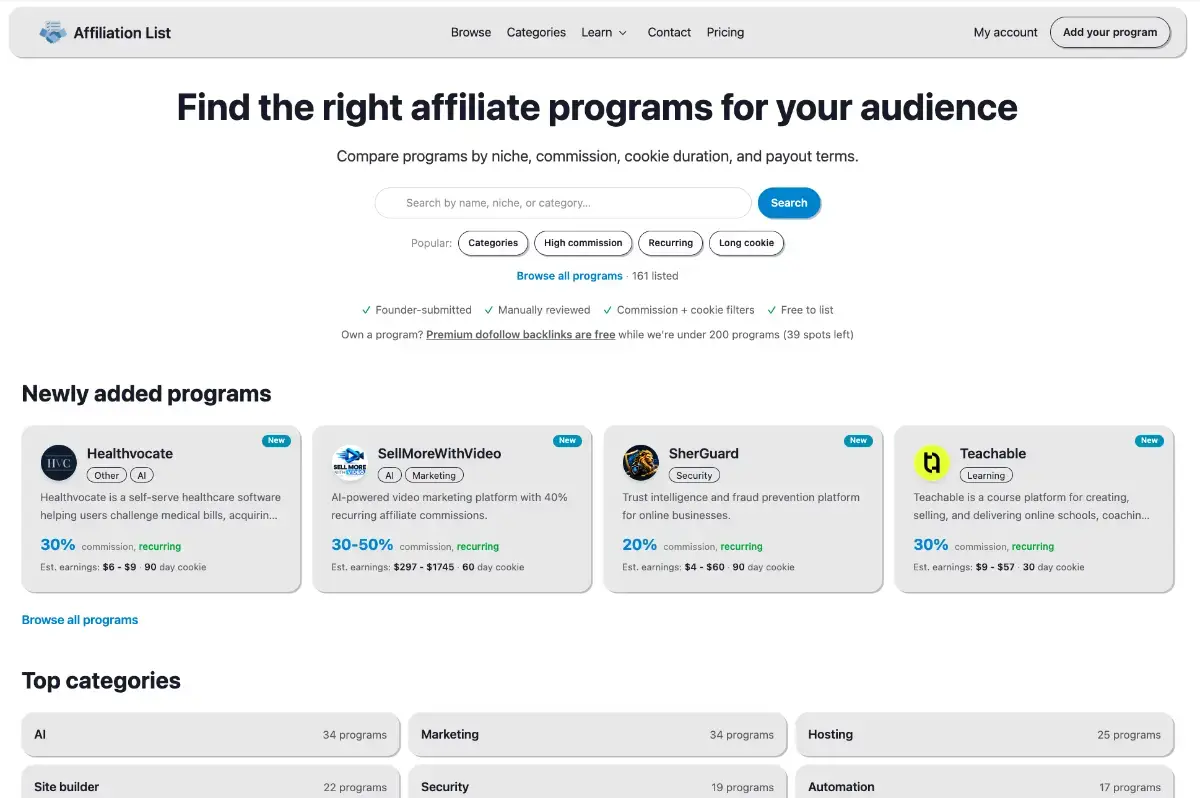 AffiliationList image number 01