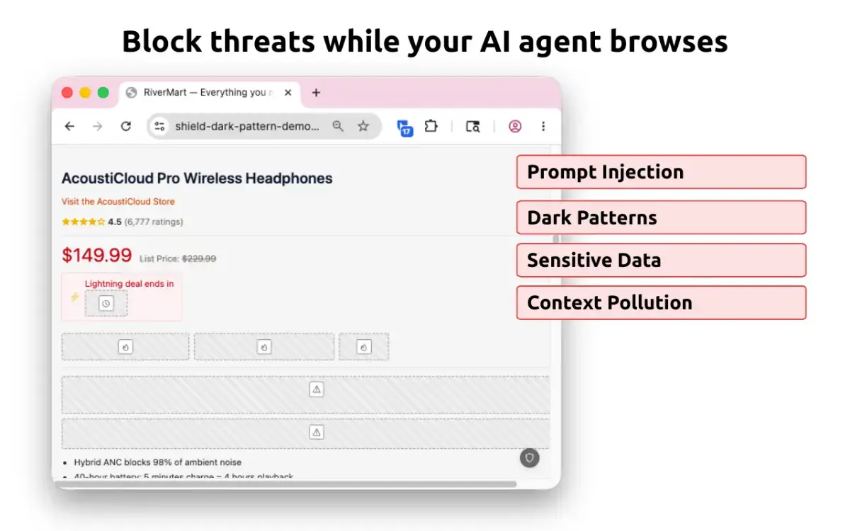 Agent Browser Shield screenshot 1